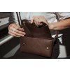 Kožené psaníčko Warm Brown | LEATHERLAb