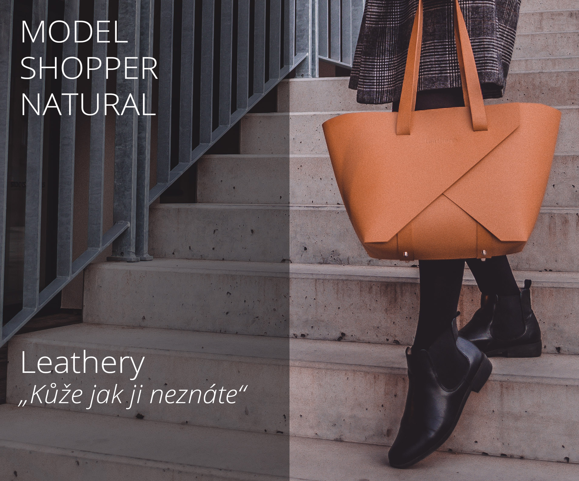 Leathery SHOPPER