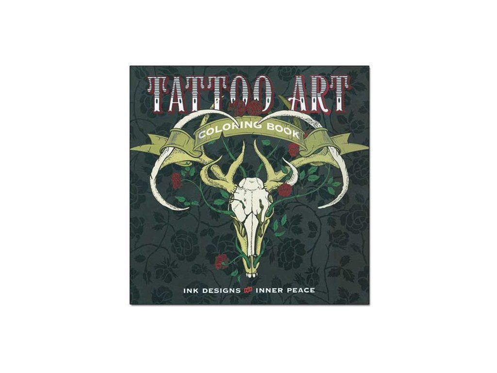 Tattoo Art Coloring Book
