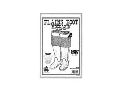 Adult Plains Boot Moccasin Pattern Pack