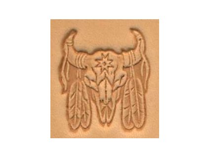 3D raznice Indiánská lebka