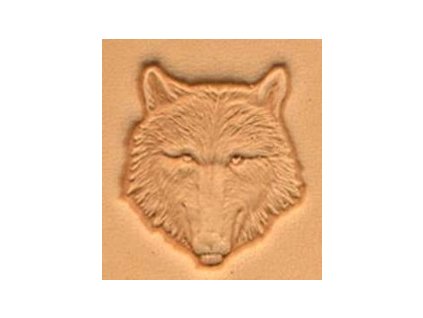 3D raznice Hlava vlka