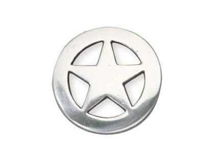 Končo Texas star - Postříbřené