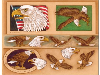 sablona-orel---Na-penezenku,-opasek-a-prezku