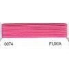 0074 fuxiová Nit splétaná voskovaná SLAM 1,2mm