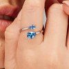 Prsten Brosway Fancy Fredom Blue FFB114 (Velikost 52)