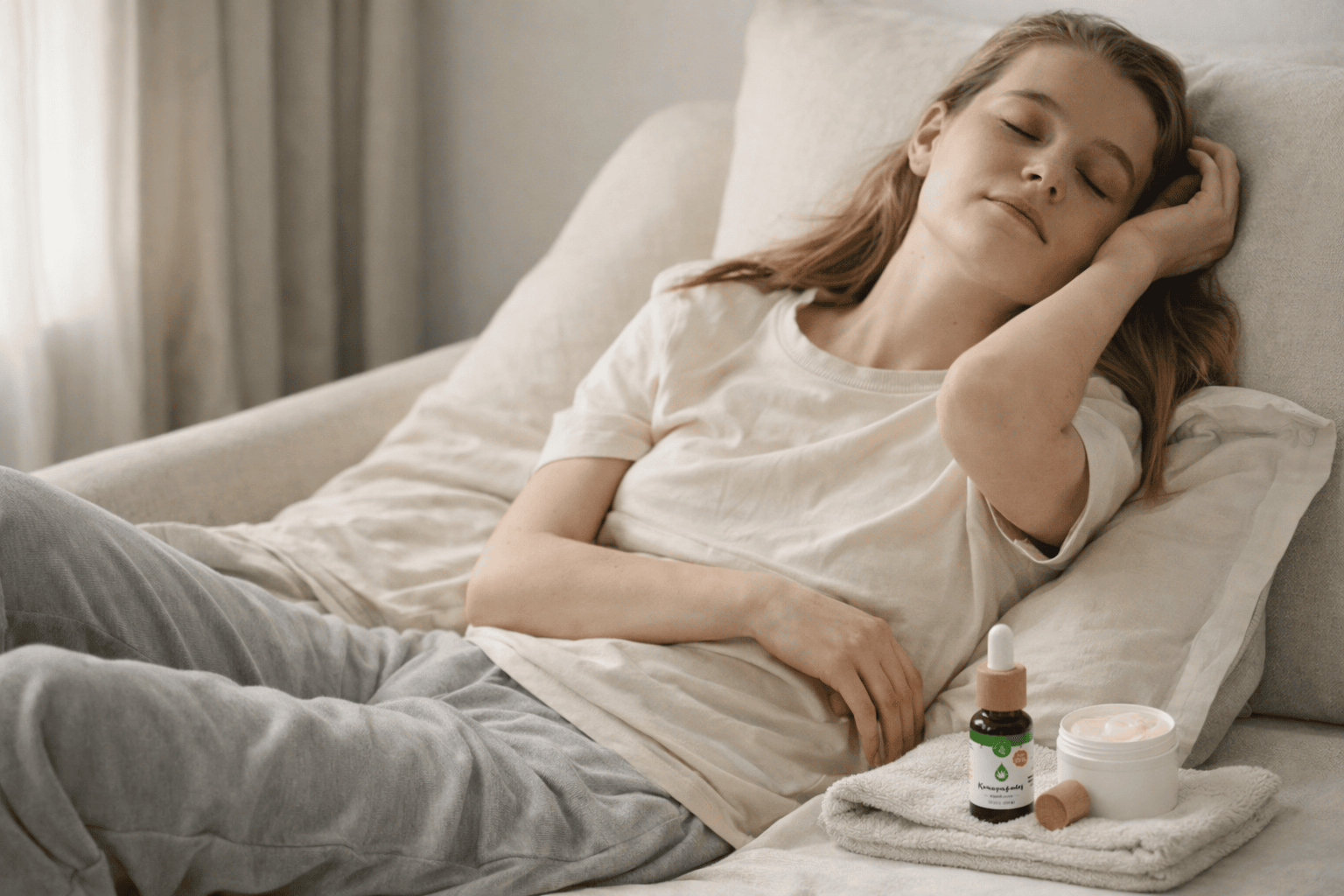 Podpora při spasticitě: CBD a lokální mazání