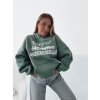 Zateplená oversize mikina Bonjour