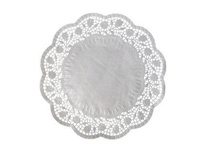 Dekoračné krajky okrúhle 38cm /100ks