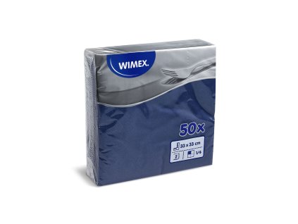 Obrúsky gastro 33x33/50 ks tmavomodré