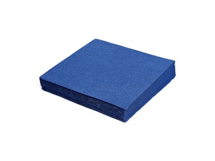 Obrúsky gastro 33x33/50 ks tmavomodré