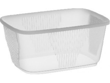 Miska PP hranatá priehľadná 250ml /100ks