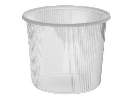 Miska 400ml okrúhla priehľadná/100ks