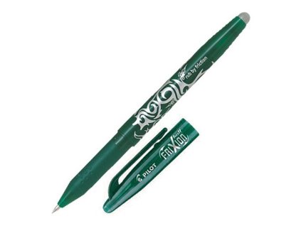 Guľôčkové pero Pilot 0,7 mm zelené Frixion