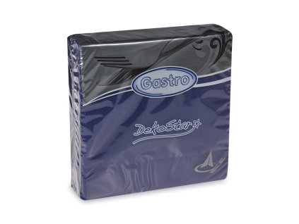 Obrúsky DekoStar 40x40cm tmavomodré /40 ks