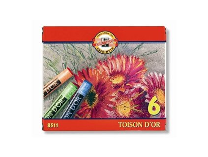 Krieda suchá 8511/6 TOISON D'OR KOH-I-NOOR