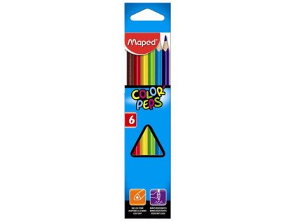 Maped-pastelky/6ks Color peps
