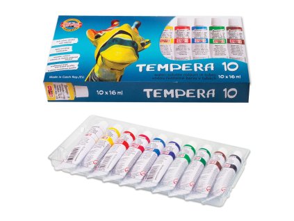 Temperové farby 10 KOH-I-NOOR 16ml