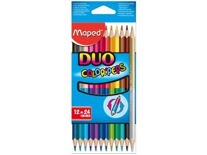 Maped pastel/12 Duo Color Peps 829600