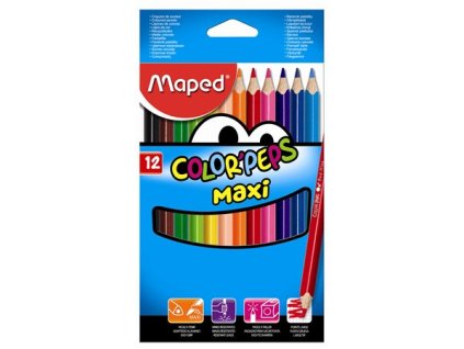 Maped pastelky Maxi /12 ks Jumbo