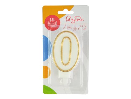 Sviečka 0 Arpex zlatá