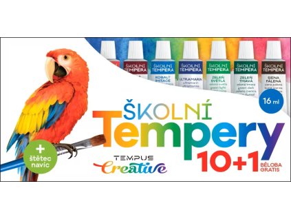 Temperové farby 10+1 Europen 16ml