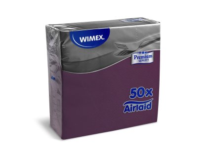 Obrúsky Premium 40x40cm tmavofialové /50 ks