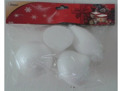 Vianočné ozdoby polystyrenové mix