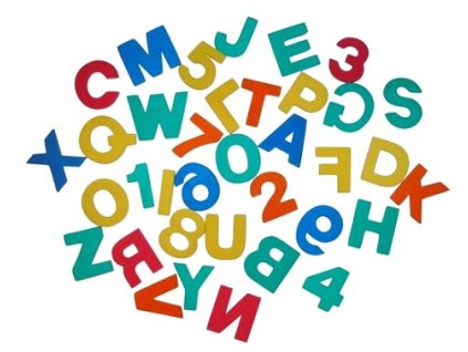 Nálepky penové číslice,písmená