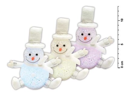 Snehuliak svietiaci 13cm YX-0933W1