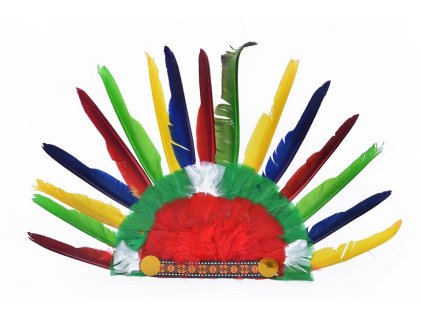 Karnevalový indiánsky náčelník