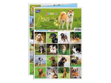 Pexeso MFP 3xA4 Psíkovia