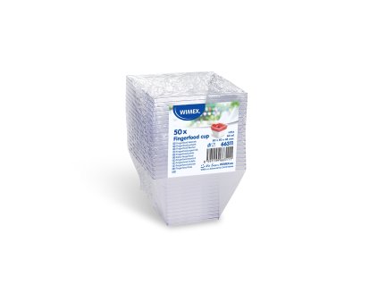 Fingerfood miska hranatá 500ml /20ks