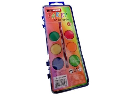 Vodové farby/12 - 25 mm  MF1838 OK Office