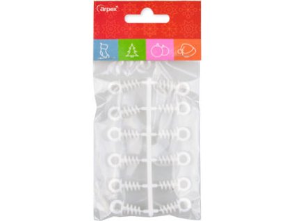 Háčiky do polystyrénových ozdôb /12ks