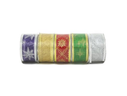 Stuha 6cmx2,7m Vianoce TG11184