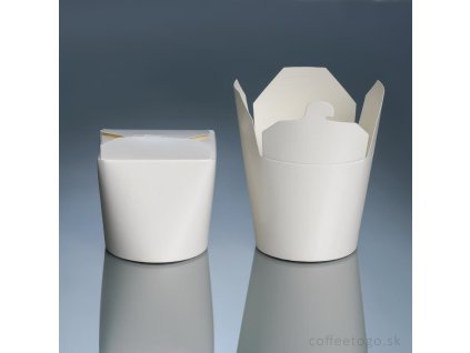 Food box biely 500ml papierový /50 ks