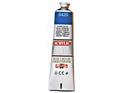 Farba akrylová 40ML, 0410 ultramarín