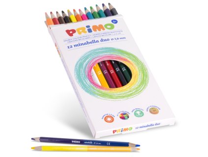 Pastelky DUO/12 3,8mm Minabella Primo