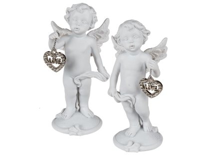 Anjel 5,5x12cm so srdcom Love