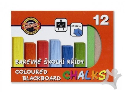 Krieda/12 farieb KOH-I-NOOR