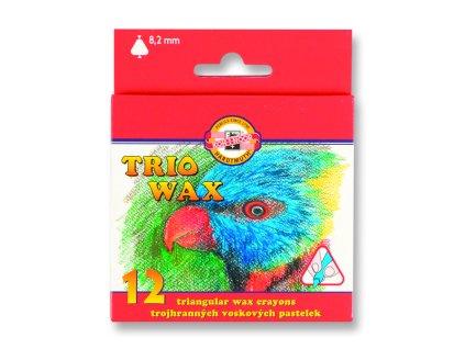 Voskovky 8272/12 trojhranné KOH-I-NOOR