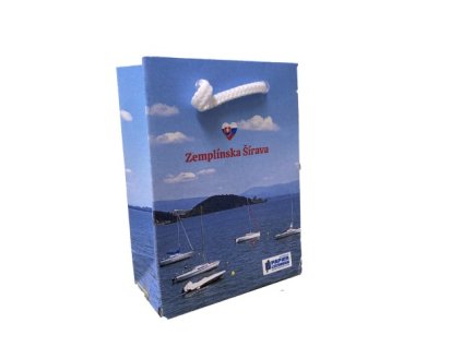 Papierová taška malá 8x11,4  Zemplínská Šírava