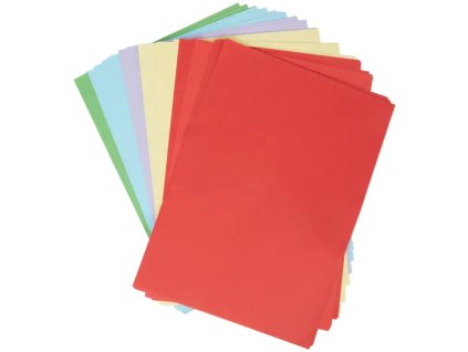 Farebný papier A4 20x5farieb/100list