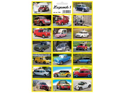 Nálepky č.1106 Legenda 1