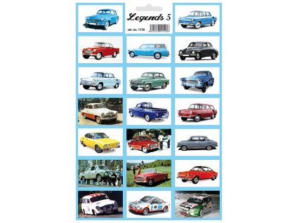 Nálepky č.1110 Legenda 5
