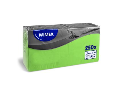 Obrúsky 40x40cm/250ks žltozelené