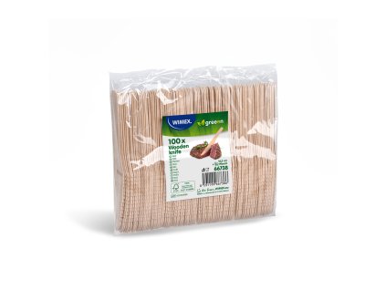 Nož z dreva 16,5 cm [100 ks]