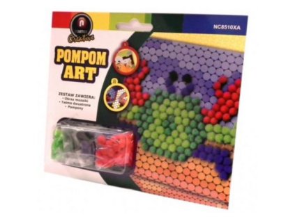 Kreatívna sada Pavúk Pompom Art NC-8510XA