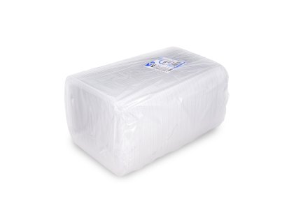 Viečko vypuklé PP priehľadné do mikrovlnky 2 dielne/50ks pre 78222